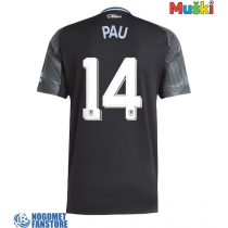 Aston Villa Pau Torres #14 Gostujuci Dres 2025-26 Kratak Rukav